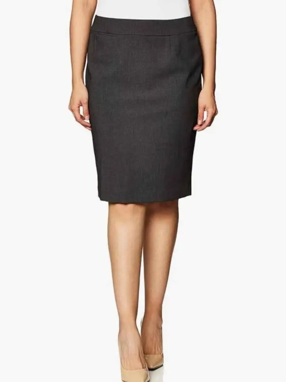 Stunning Calvin Klein Grey Pencil Skirt